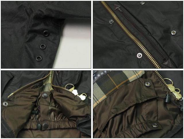 Barbour TRANSPORT ワックスコットン ショートブルゾン 232MWX1678 3955014