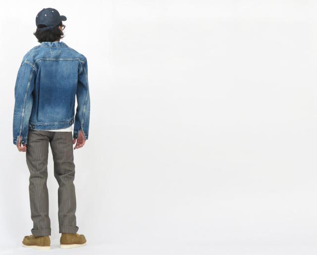 SUGAR CANE シュガーケーン 14.25oz デニム ジャケット セカンドタイプ 2nd DENIM JACKET 1953 AGED MODEL ジージャン Gジャン SC11953SW-429