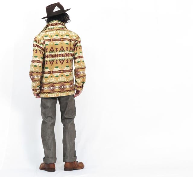 SUGAR CANE シュガーケーン ネイティブアメリカン ウールブランケット ジャケット SC15436