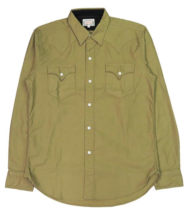 シュガーケーン SUGAR CANE MFSC 長袖コットンサテン長袖ウエスタンシャツ DUDE RANCHER SC29145