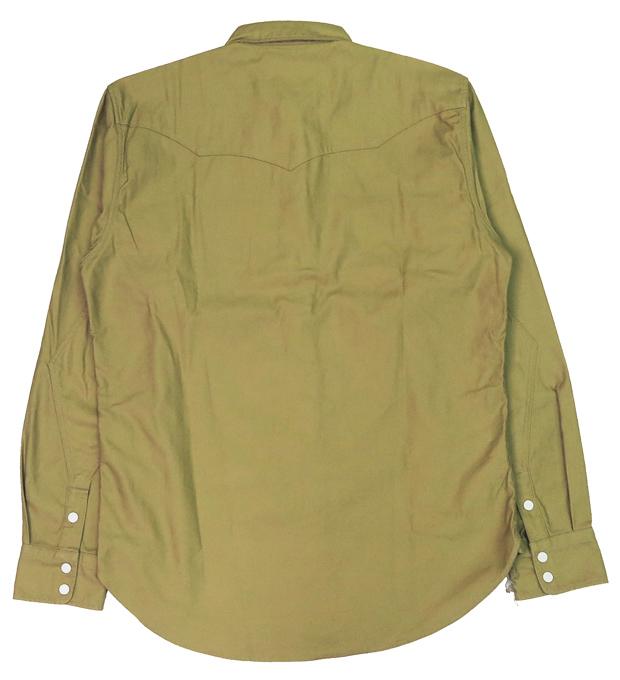 シュガーケーン SUGAR CANE MFSC 長袖コットンサテン長袖ウエスタンシャツ DUDE RANCHER SC29145