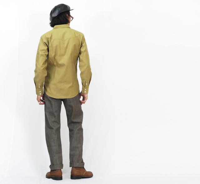 シュガーケーン SUGAR CANE MFSC 長袖コットンサテン長袖ウエスタンシャツ DUDE RANCHER SC29145