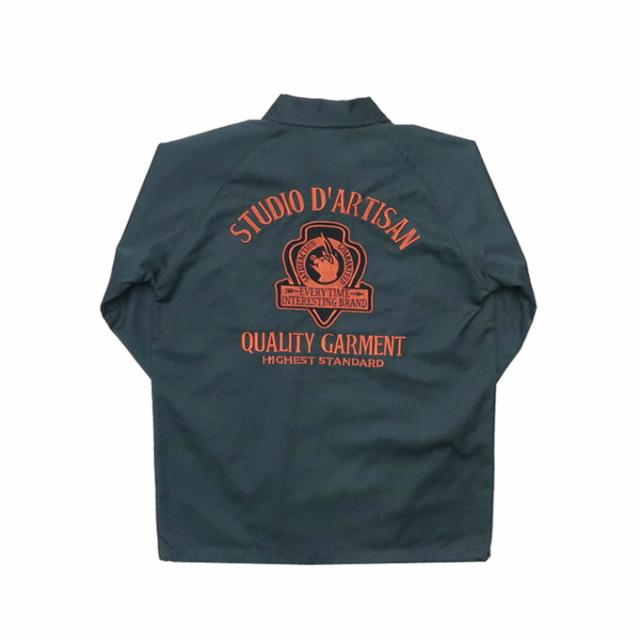 ダルチザン ステュディオ・ダ・ルチザン STUDIO D'ARTISAN 刺繍 コーチ ジャケット SD4567 sd4567_4.jpg