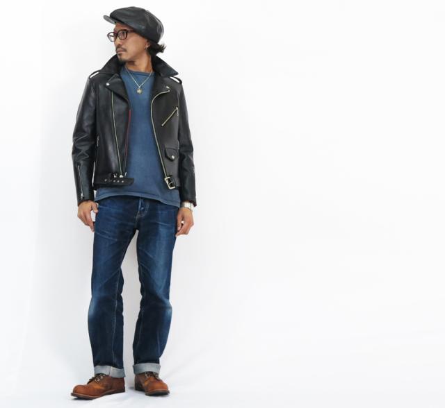JELADO ジェラード ホースハイド ライダースジャケット エポレットあり Rebel Jacket SG83420