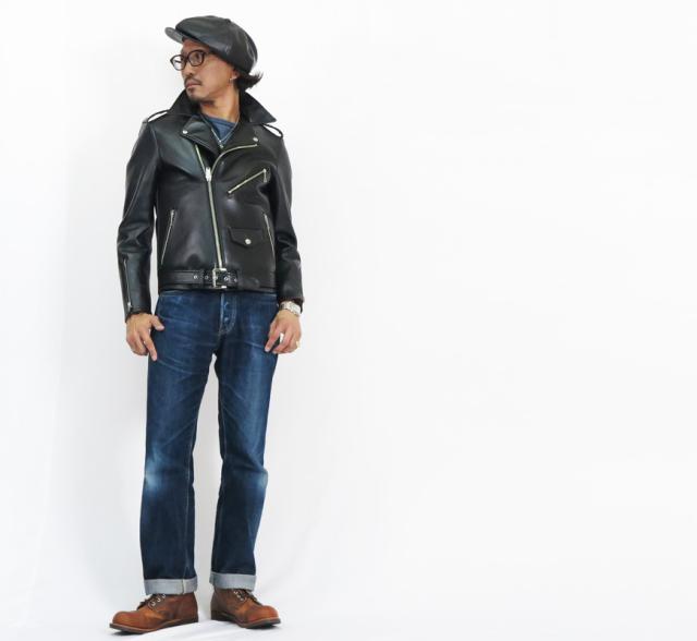 JELADO ジェラード ホースハイド ライダースジャケット Rebel Jacket