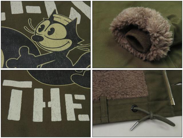 トイズマッコイ TOYS McCOY N-1 デッキジャケット 初期型 FELIX THE CAT 8 BALL TMJ2323