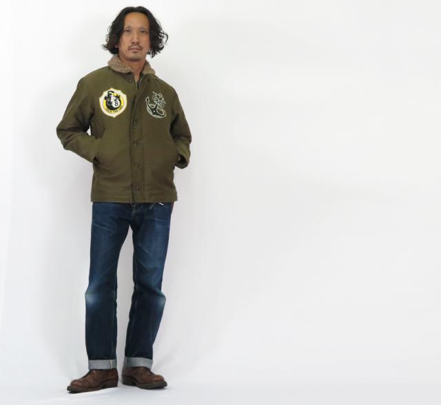 トイズマッコイ TOYS McCOY N-1 デッキジャケット 初期型 オリーブ