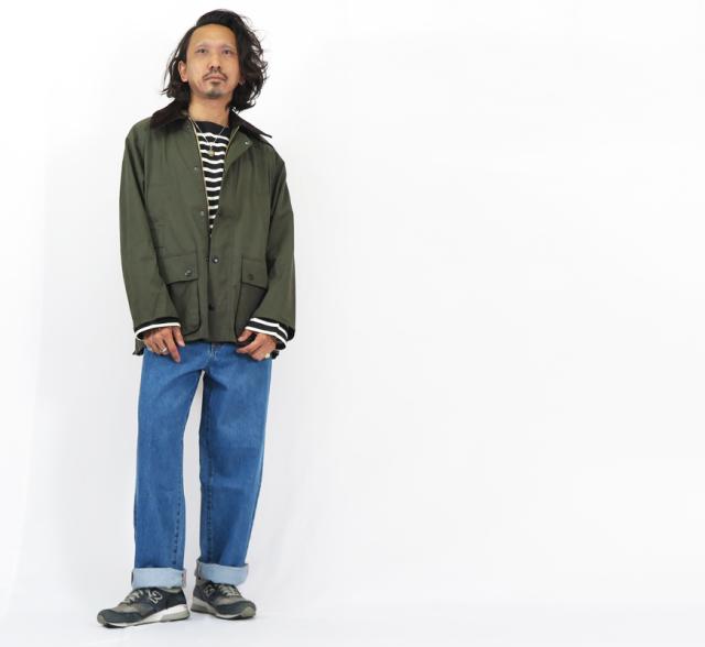 Barbour BEDALE OVER SIZE PEACHED CLOTH MCA0933 3955032