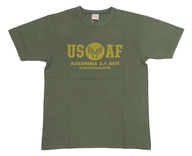 バズリクソンズ BUZZ RICKSON'S 半袖 Tシャツ プリント GOVERNMENT ISSUE TEE "U.S.AIR FORCE" BR79397