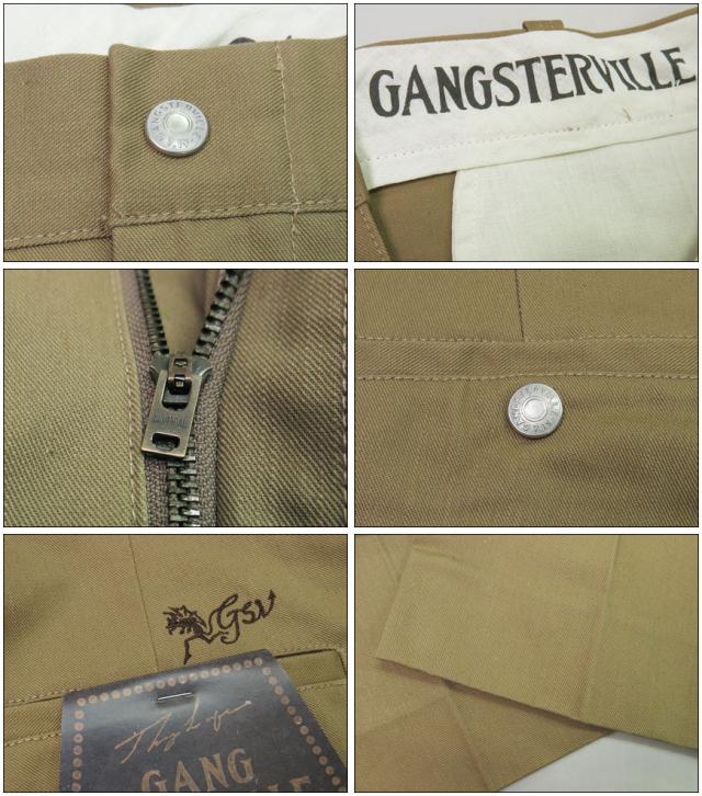 GANGSTERVILLE Devil's Pants ベーシックチノトラウザーズ