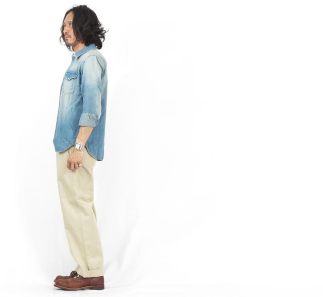 FULLCOUNT 1201-20 U.S.Army Chino 41 Khaki