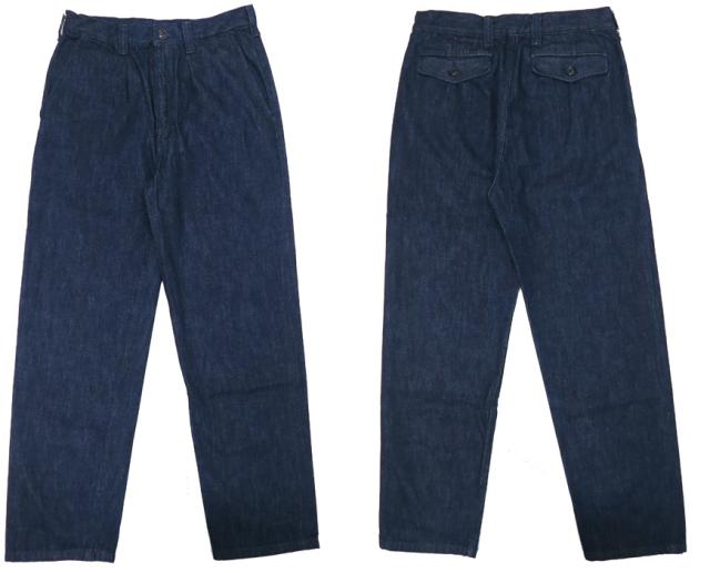 フルカウント FULLCOUNT フレンチアーミー M52 デニム トラウザーズ 11.5oz ジンバブエコットン ワーク パンツ ジーンズ FC1250