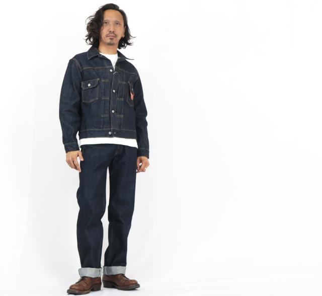 SUGAR CANE シュガーケーン Gジャン デニム ジャケット セカンド 2nd 14.25oz DENIM JACKET 1953 MODEL ワンウォッシュ スタンダード SC11953A