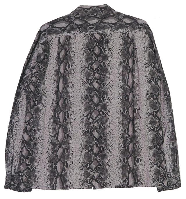 STAR OF HOLLYWOOD スターオブハリウッド 長袖 レーヨン オープンカラーシャツ SNAKE SH29313