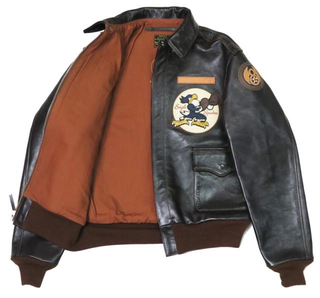 トイズマッコイTOYS McCOY A-2 レザー フライトジャケット Eagle