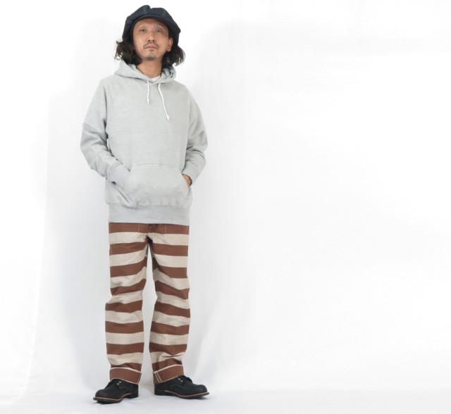 WAREHOUSE Lot.1230 ブラウンボーダー プリズナー パンツ