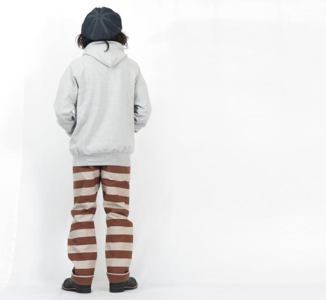 WAREHOUSE Lot.1230 ブラウンボーダー プリズナー パンツ