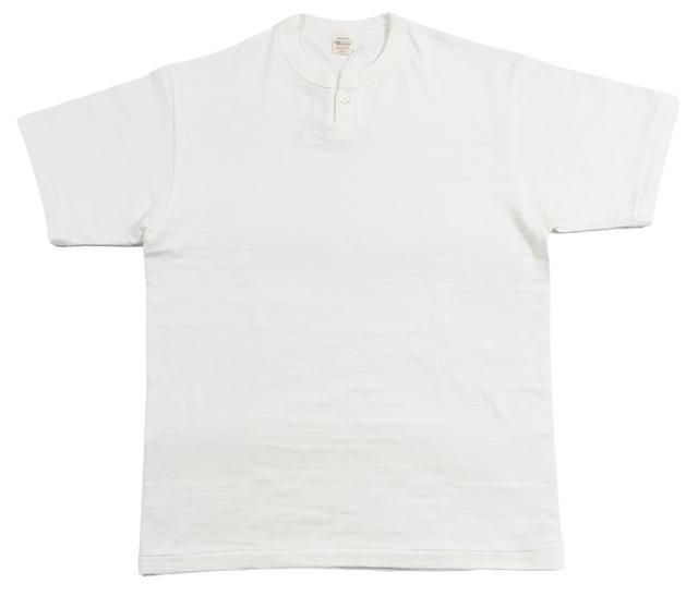 ウェアハウス WAREHOUSE 半袖 1ボタン ヘンリーネック Tシャツ 4082