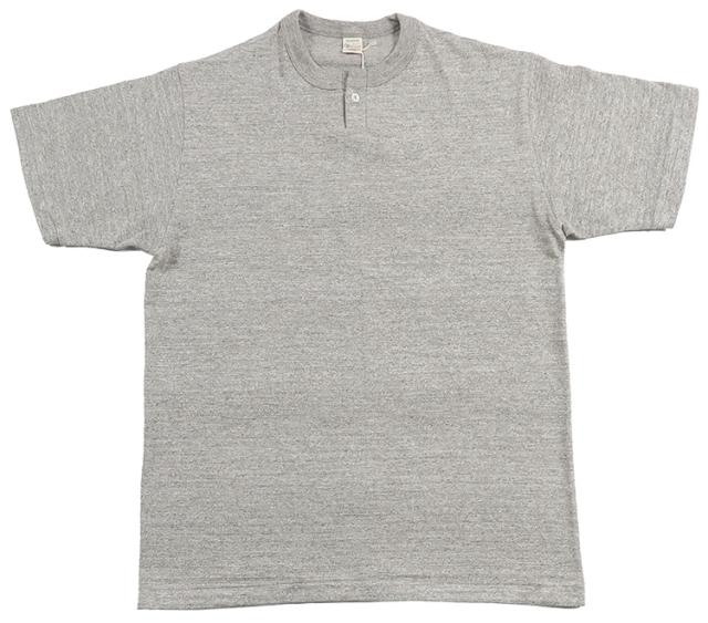 ウェアハウス WAREHOUSE 半袖 1ボタン ヘンリーネック Tシャツ 4082