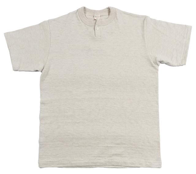 ウェアハウス WAREHOUSE 半袖 1ボタン ヘンリーネック Tシャツ 4082