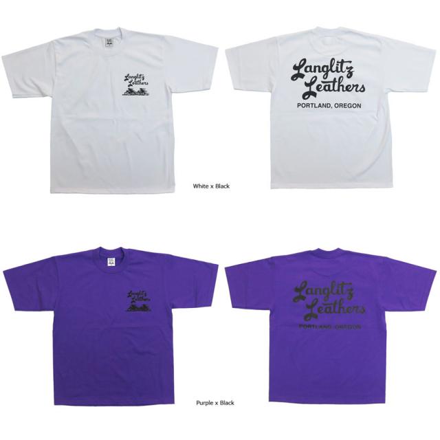 ラングリッツレザーズ Langlitz Leathers 半袖 プリント Tシャツ ロゴ LL-TYPE-A
