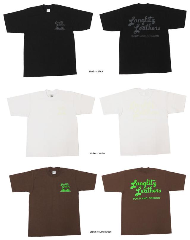 ラングリッツレザーズ Langlitz Leathers 半袖 プリント Tシャツ ロゴ LL-TYPE-A