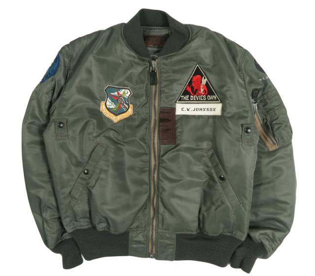 Buzz Rickson's フライトジャケット MA-1 1st Moderl Albert Turner  96th BOMB.SQ. BR15994
