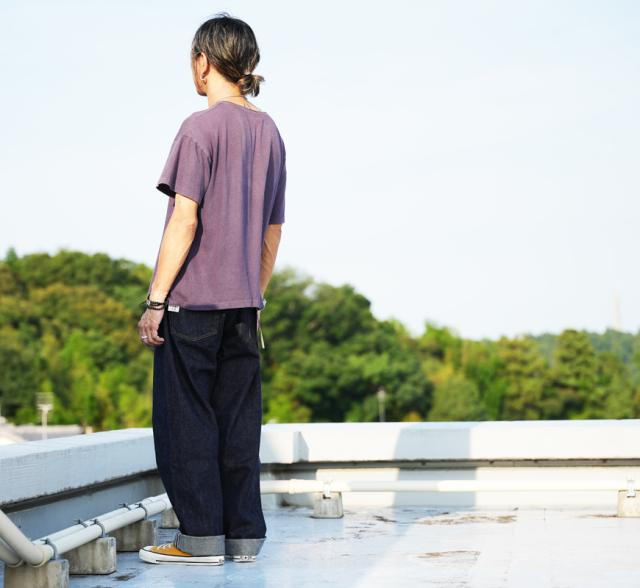 STRASSBURGER & Co. 14.5oz セルビッチ ワイドテーパードジーンズ SBJ145-145-888