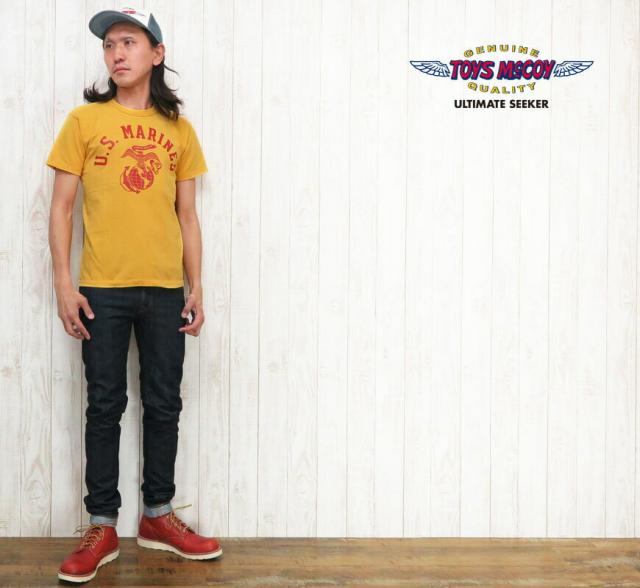 トイズマッコイ TOYS McCOY 半袖Ｔシャツ TAXI　D "U.S.MARINES" タクシードライバー  ロバートデニーロ TMC1719