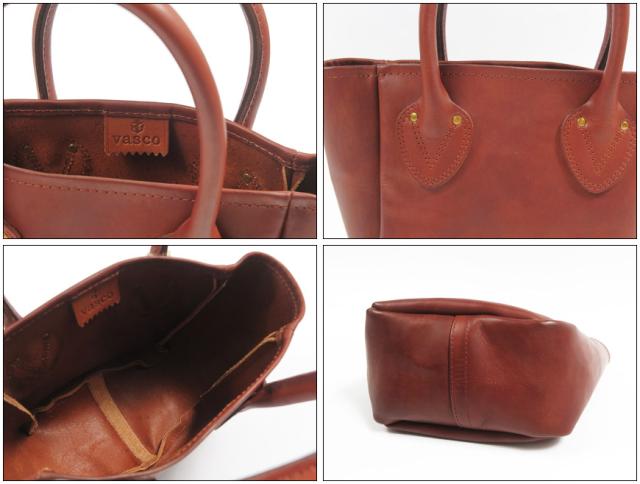 VASCO VS-269L LEATHER OLD TOTE BAG -SMALL