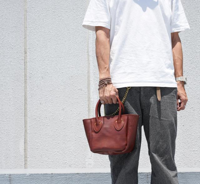 VASCO VS-269
L LEATHER OLD TOTE BAG -SMALL