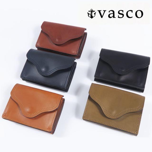 バスコ VASCO イタリアンレザー LEATHER VOYAGE POCKET WALLET ポケットウォレット 三つ折り財布 ヴァスコ VSC-702