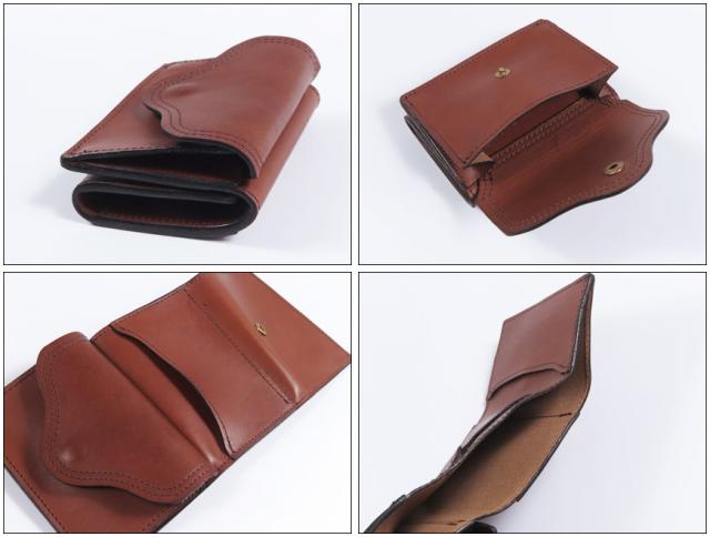 バスコ VASCO イタリアンレザー LEATHER VOYAGE POCKET WALLET ポケットウォレット 三つ折り財布 ヴァスコ VSC-702