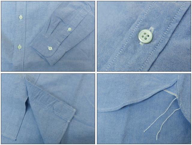 Pherrow's フェローズ オックスフォード長袖ボタンダウンシャツ PBD1 