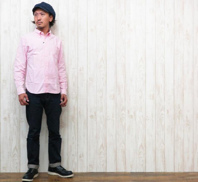 Pherrow's フェローズ オックスフォード長袖ボタンダウンシャツ PBD1 