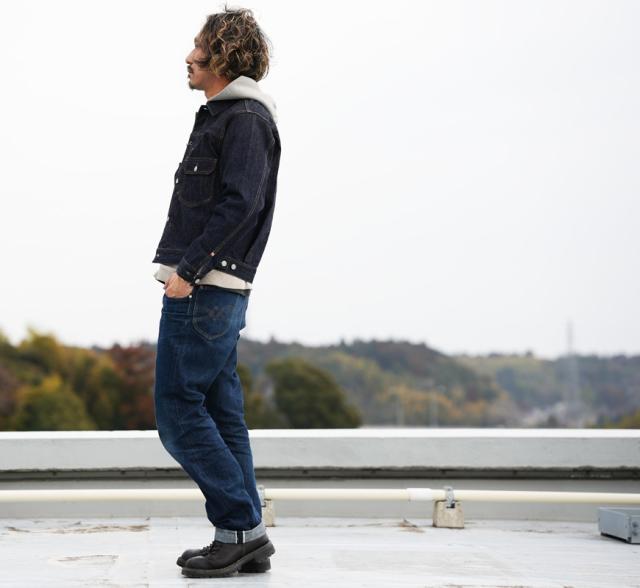 Pherrows 13.5oz デニムジャケット 2nd セカンドタイプ スターチドウォッシュ 407J-SW