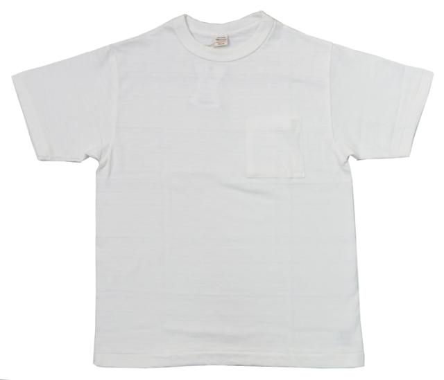 ウェアハウス WAREHOUSE Lot.4601-pocket 無地 半袖 ポケットTシャツ 定番 シャドーボーダー ローゲージ編み