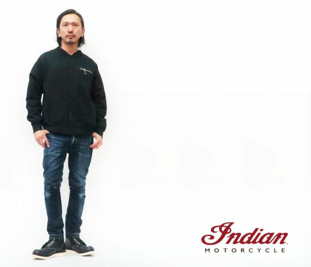 インディアンモーターサイクル Indian Motorcycle 長袖 プリント Ｔシャツ SCOUT & CHIEF IM68342