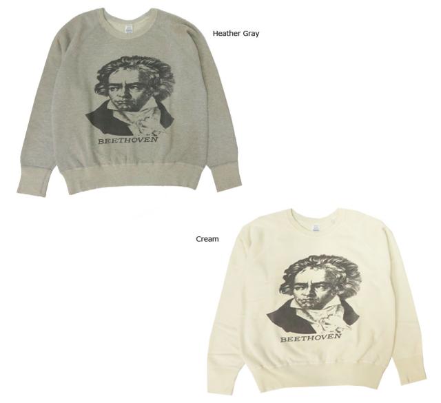 ウェアハウス WAREHOUSE クルーネック スウェット 461 "FADED" BEETHOVEN 2ND-HAND セカンドハンド ベートーベン