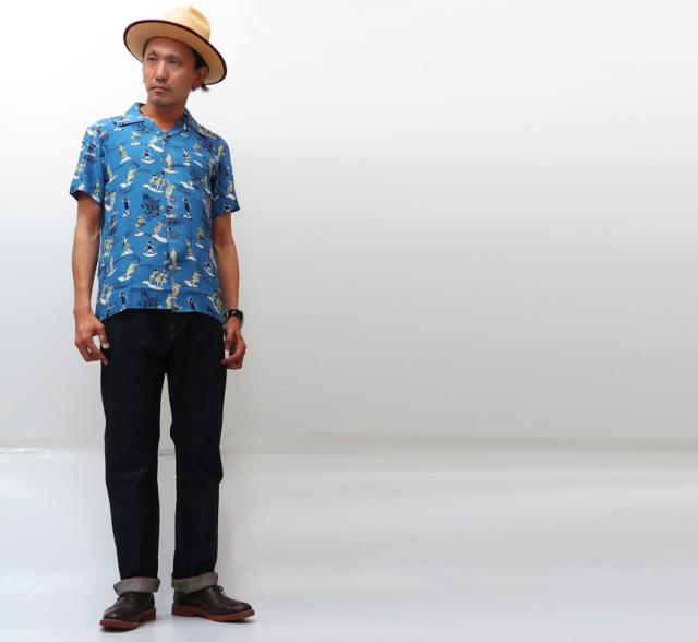 ORGUEIL オルゲイユ 半袖 ハワイアンシャツ Flapper OR-5030C