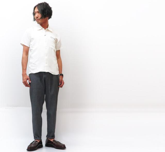 GANGSTERVILLE MOVSTER 半袖 レーヨンシャツ