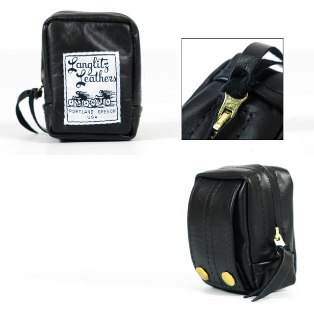 ラングリッツ・レザーズ Langlitz Leathers パッデッド シングル ガンパース ラージ Padded Single Gun Purse Large