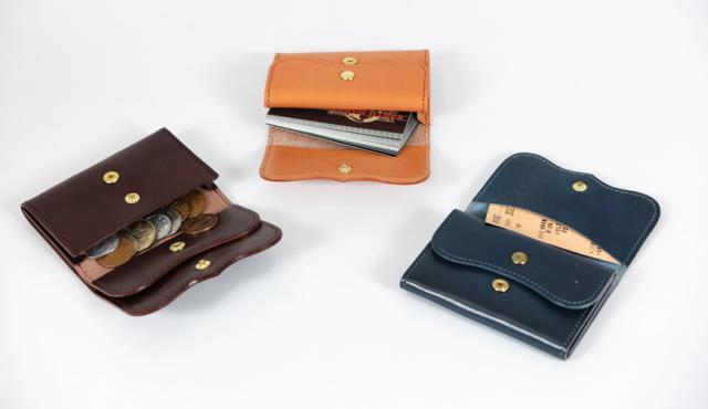 KC’S ケーシーズ レザーカードケース プレート３ 牛革 栃木レザー社製 ヴォーノアニリン染め KCC009