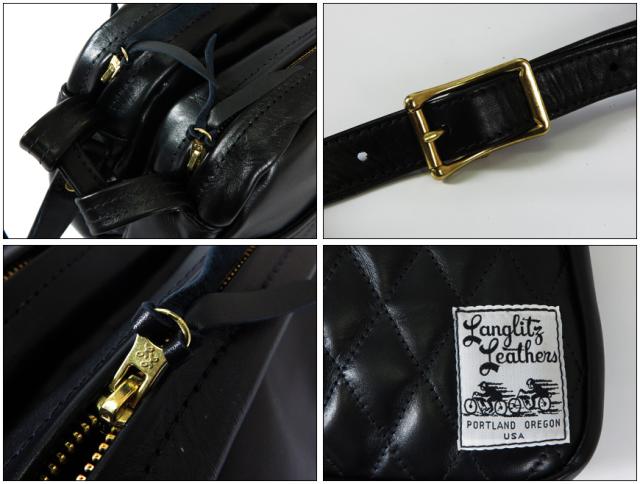 ラングリッツ・レザーズ Langlitz Leathers パッデッド シングル ガンパース ラージ Padded Single Gun Purse Large