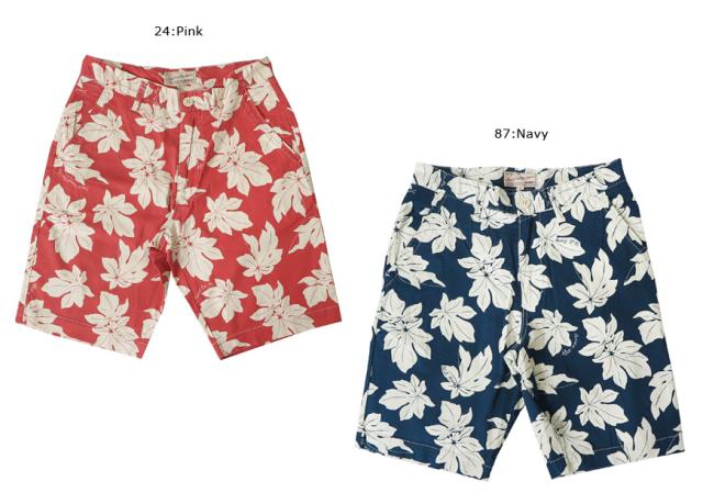 AVIREX アビレックス リーフパターンショートパンツ 6186093