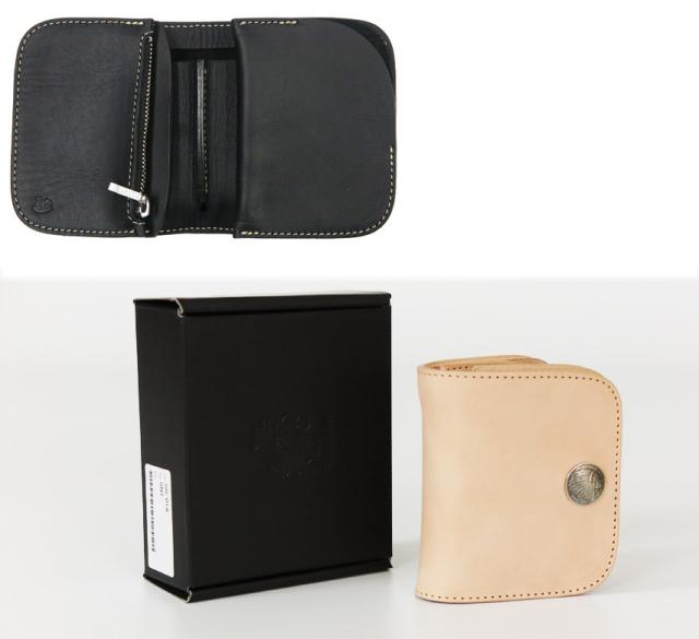 レッドムーン ネイティブアメリカンコンチョ・レザーショートウォレット SR-01A "ストリートライダー"