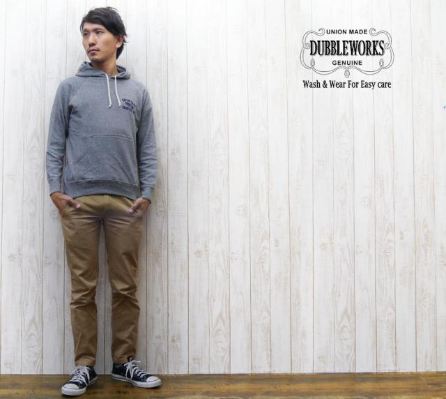 DUBBLE WORKS　ラグラン フルジップ スウェットパーカー「DIANE」 83006-01