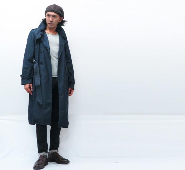 フルカウント FULLCOUNT リップストップ アーミー トレンチコート Boggy D.C.L.S 2924