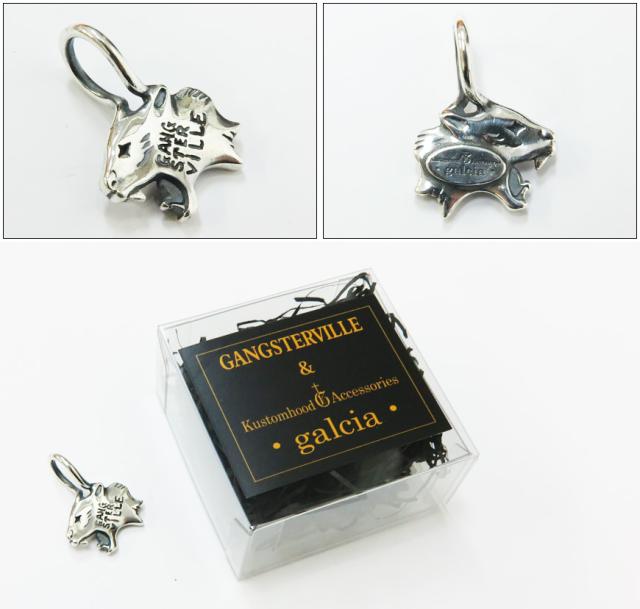 GANGSTERVILLE × Galcia シルバー925ペンダントトップ PANTHER