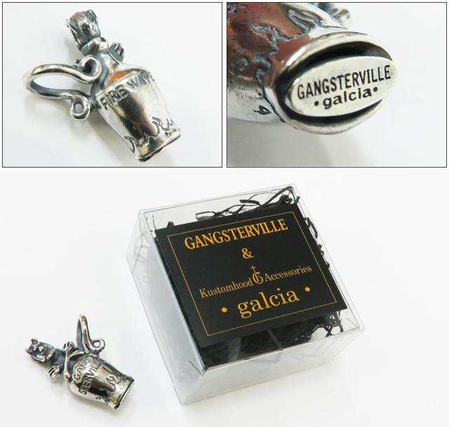GANGSTERVILLE × Galcia シルバー925ペンダントトップ POISON BOTTLE